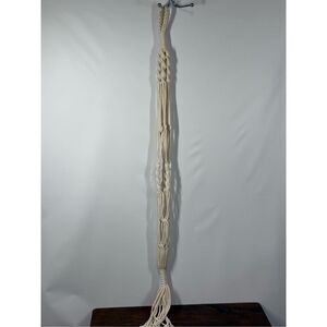 Macramé single tier 41" plant hanger